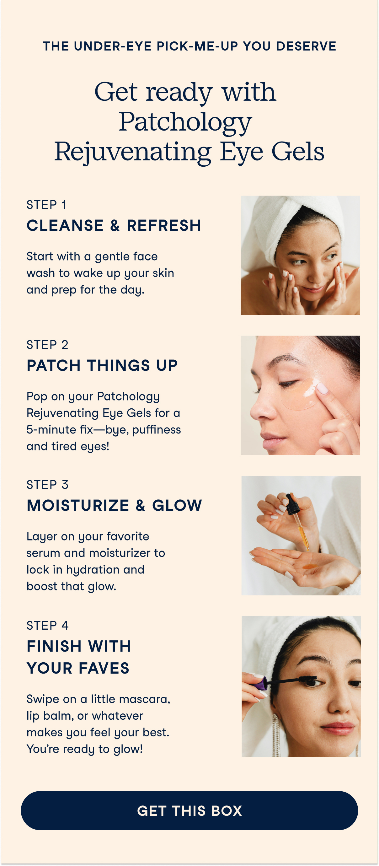 Get Ready With Patchology Rejuvenating Eye Gels