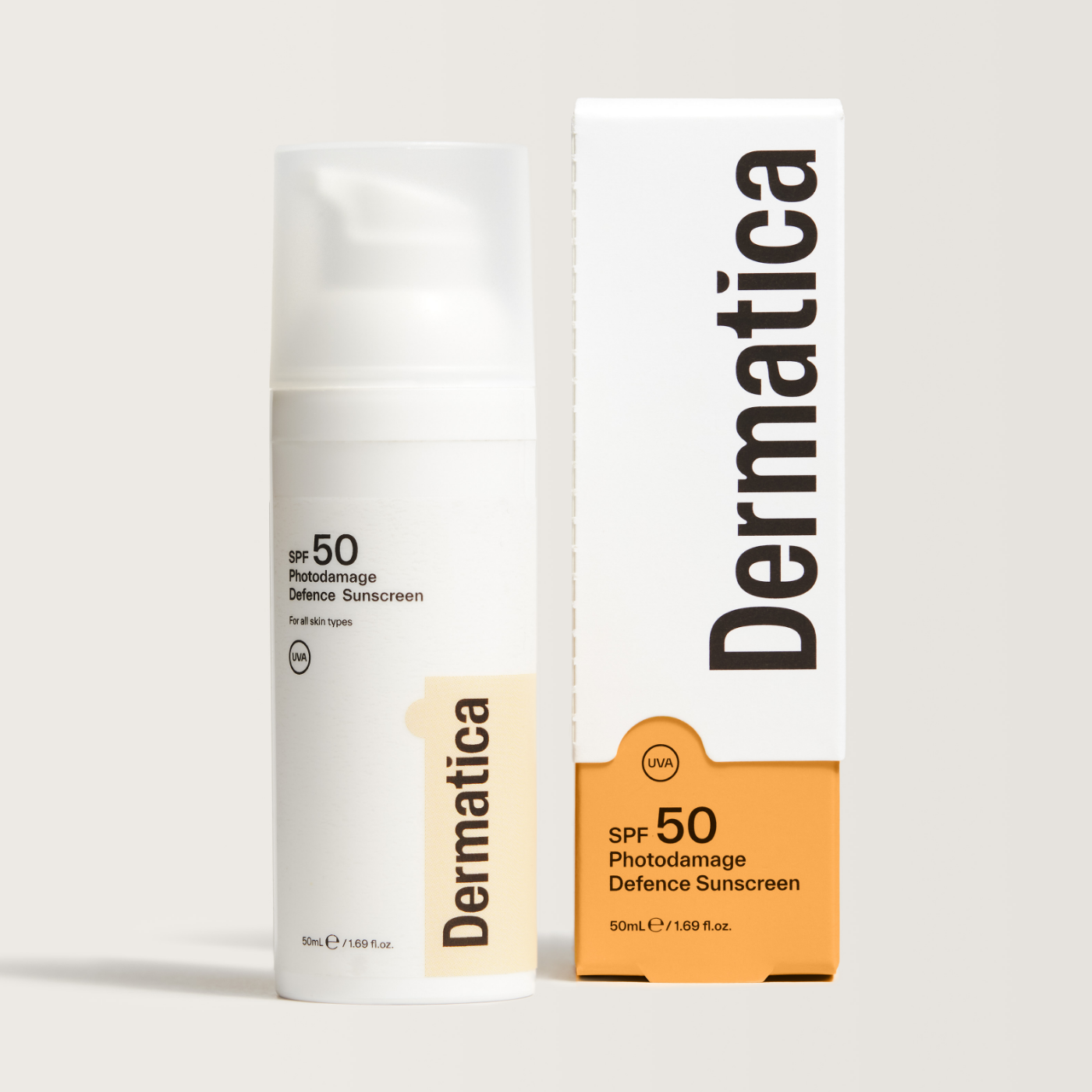 SPF 50 Suncreeen - UVA & UVB Protection - Ultralight & Non-Greasy