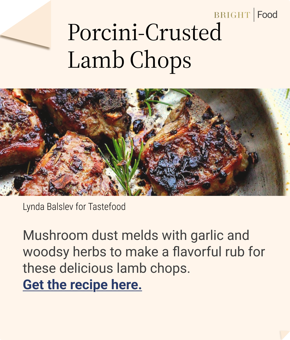 Today's Recipe