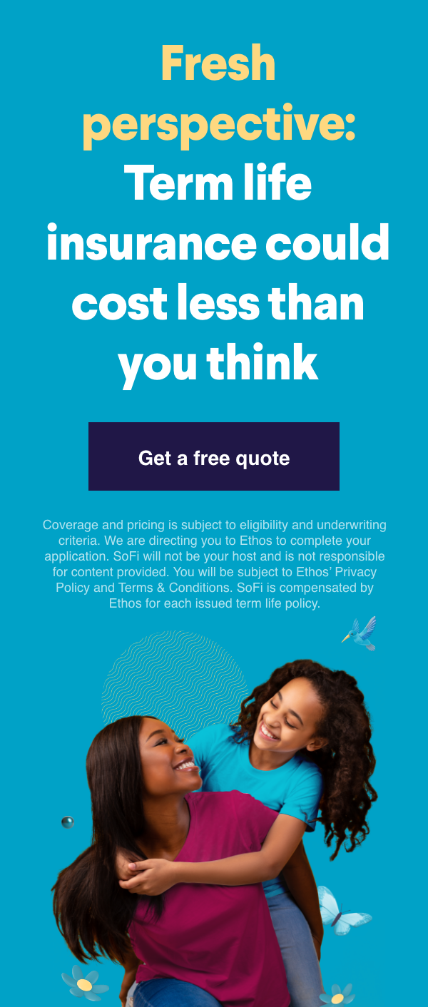 Fresh perspective: Term life insurance could cost less than you think. Get a free quote