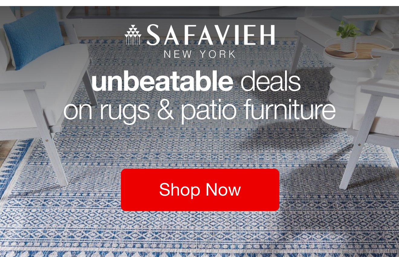 Safavieh Outdoor Furniture & Rugs Unbeatable Deals!