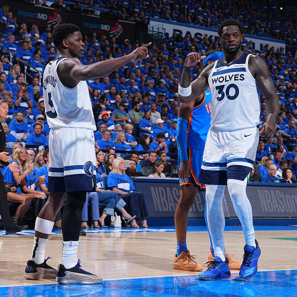 Anthony Edwards, Julius Randle