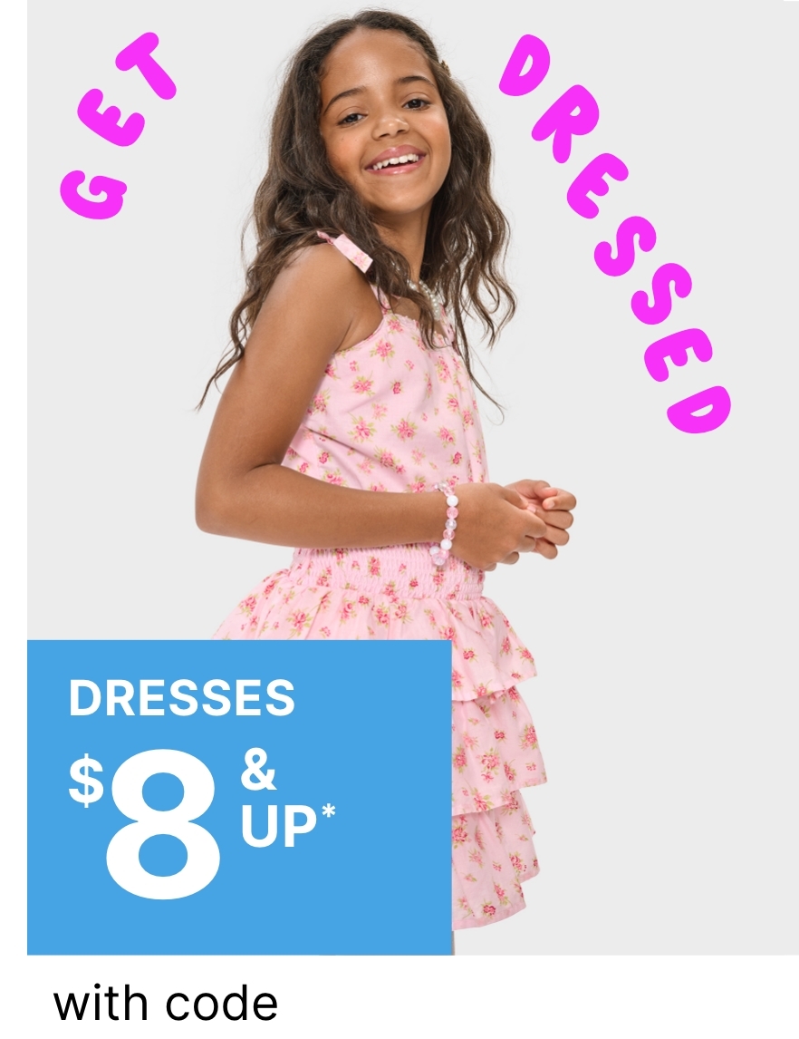 $8 & up All Dresses with code EXTRA20