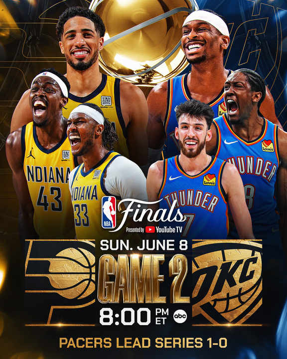 Pacers, Thunder, Game 2