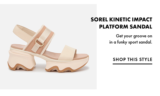 Sorel Kinetic Impact Platform Sandal