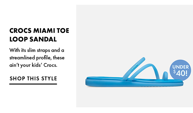 Cross Miami Toe Loop Sandal