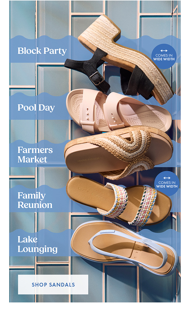Shop Sandals