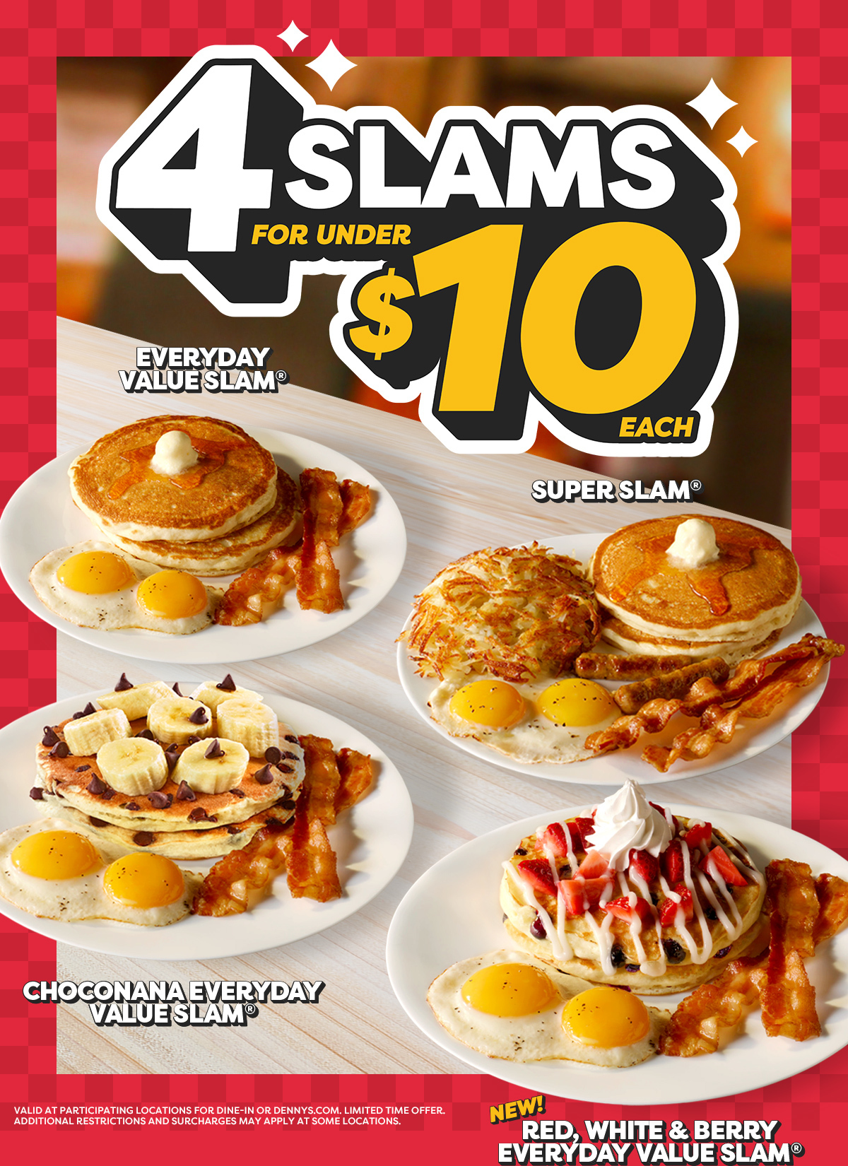 4 Slams For Under $10