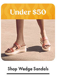 SHOP WEDGE SANDALS
