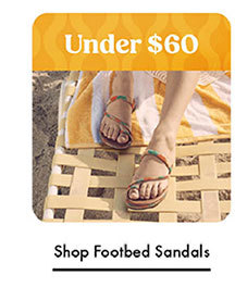 SHOP FOOTBED SANDALS