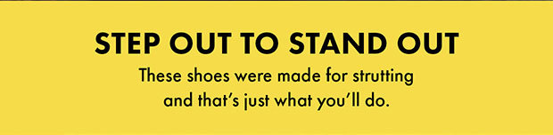 Step out to Stand out