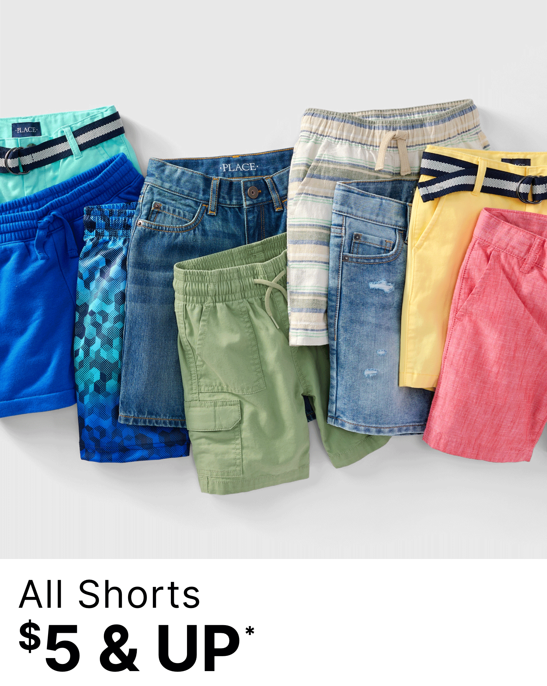 $5 & Up Shorts