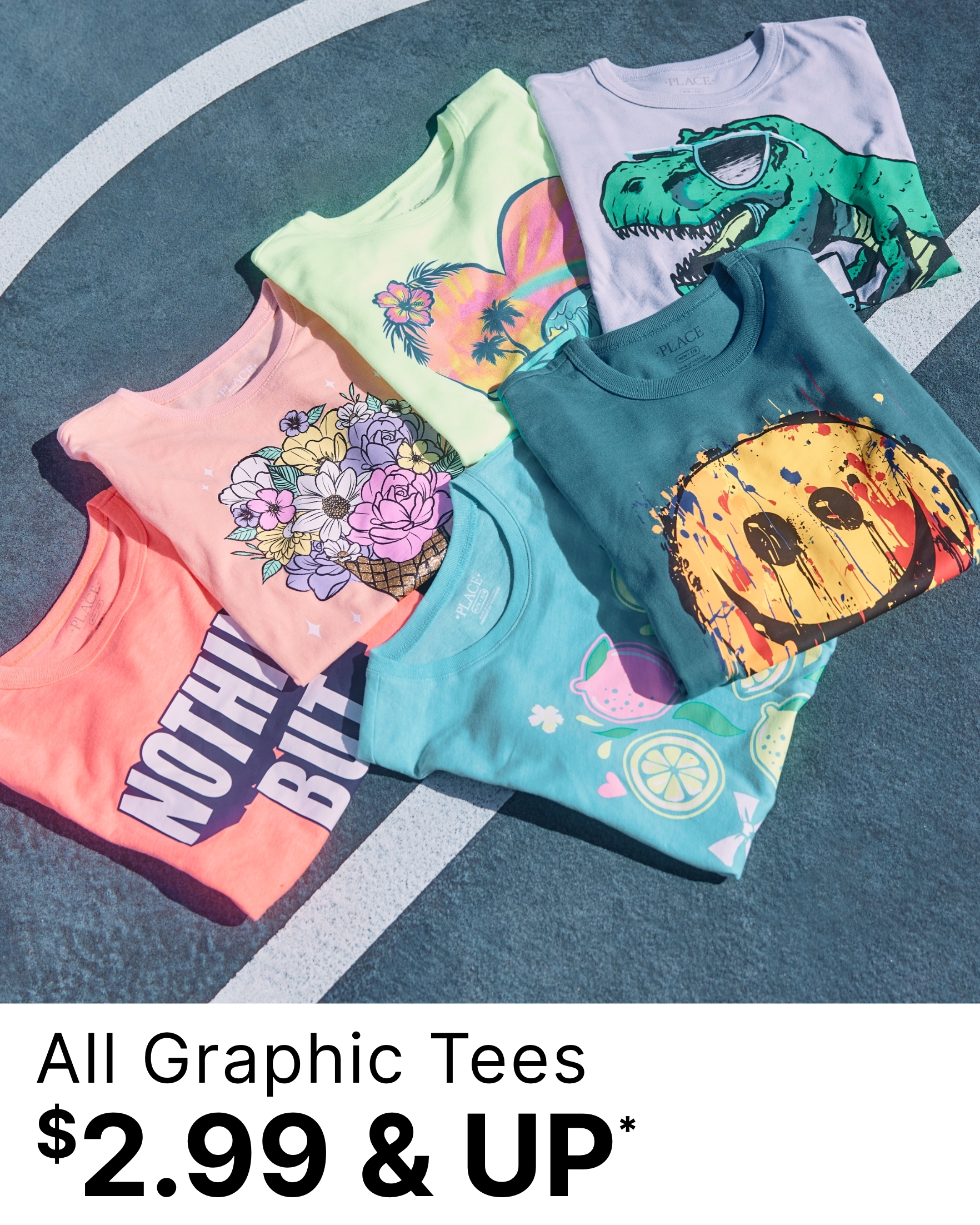 $2.99 & up Graphic Tees 