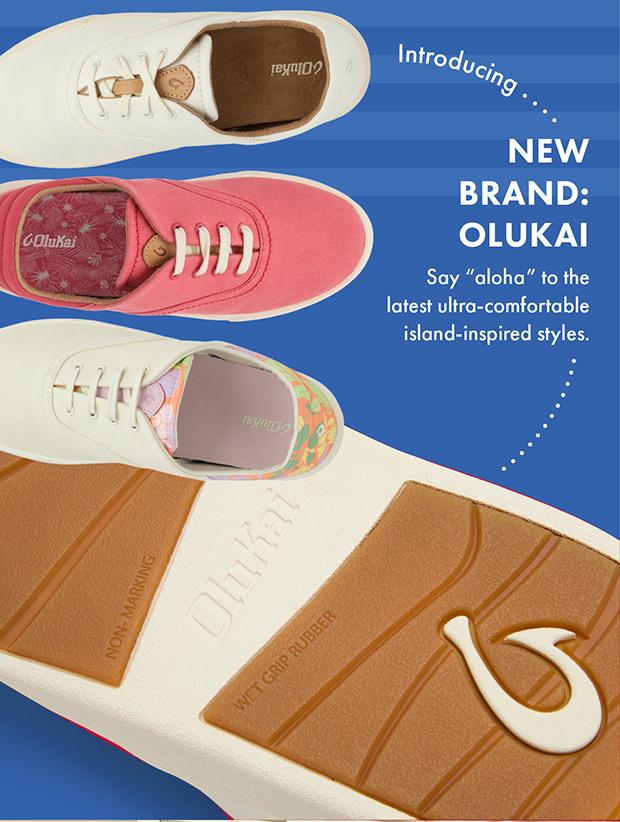 Introducing new brand olukai