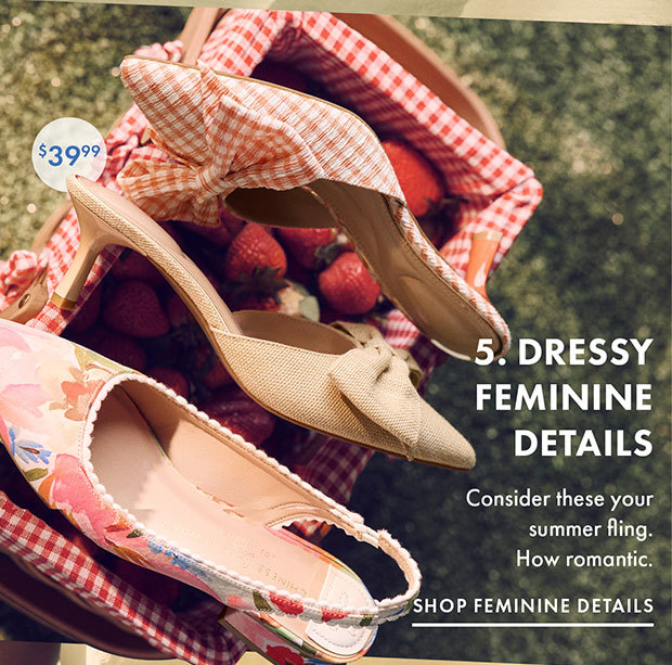 DRESSY FEMININE DETAILS
