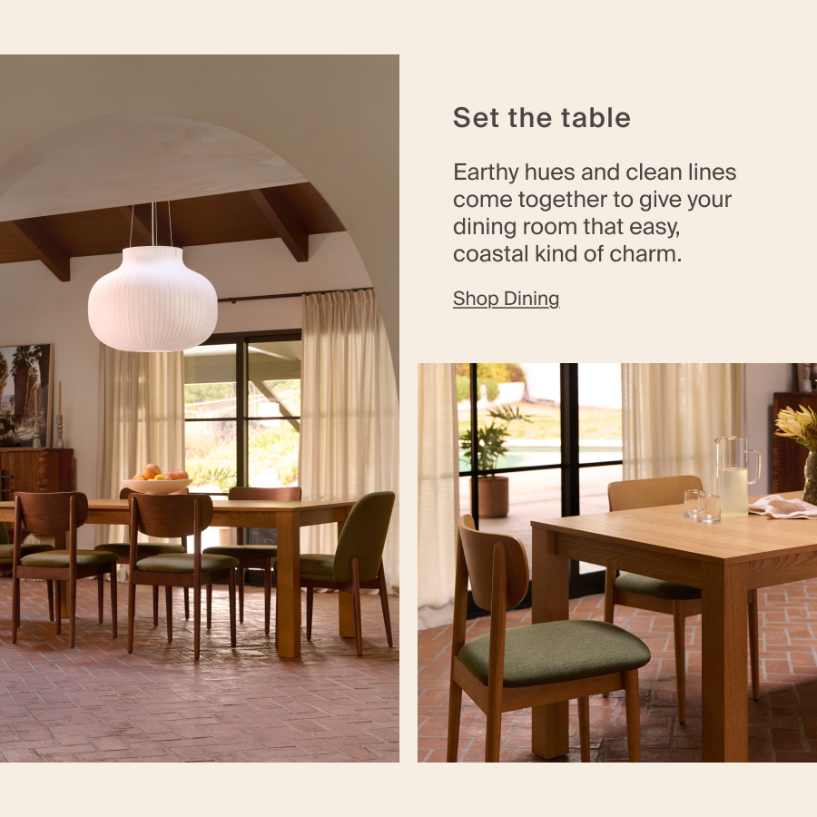 Set the Table: Shop Dining
