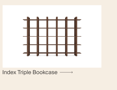 Index Triple Bookcase
