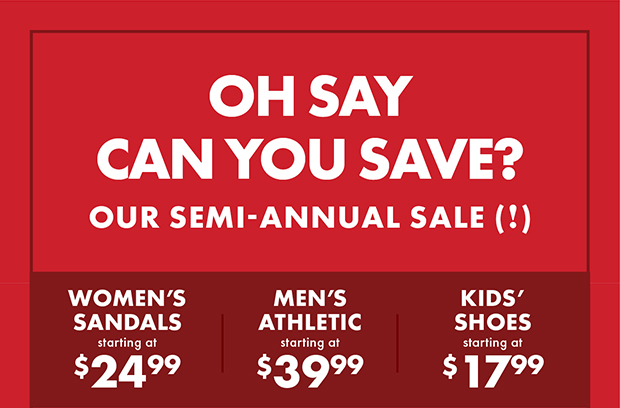 Oh Say Can You Save?