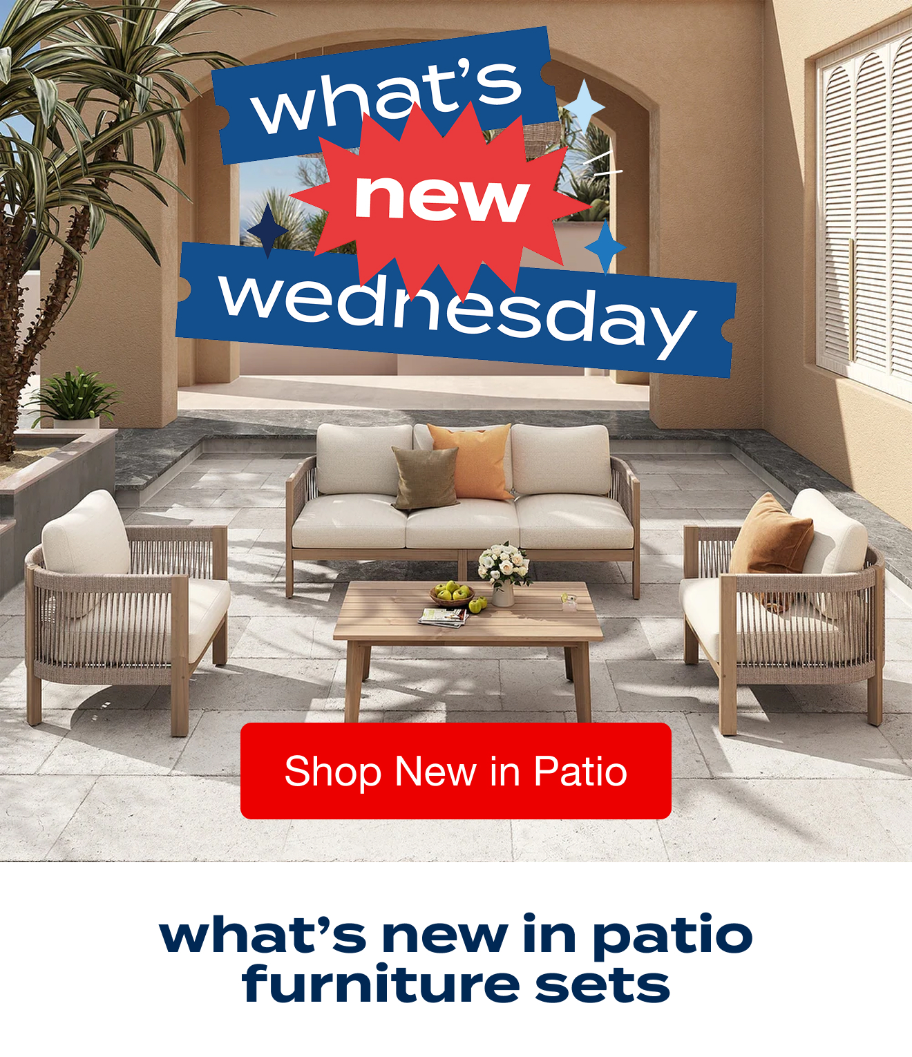 new in patio