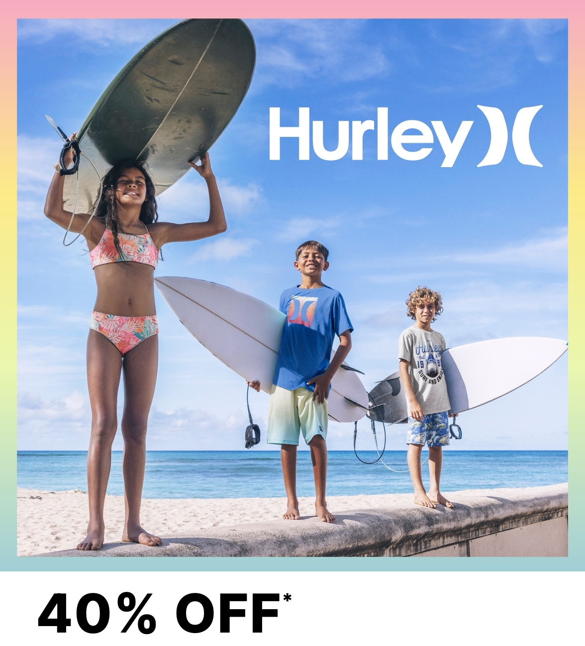 40% off Hurley