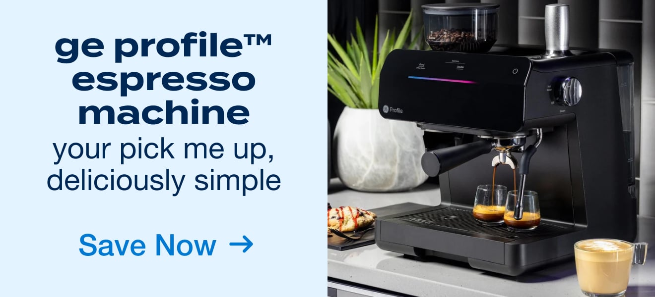 GE Profile™ Semi Automatic Espresso Machine + Frother
