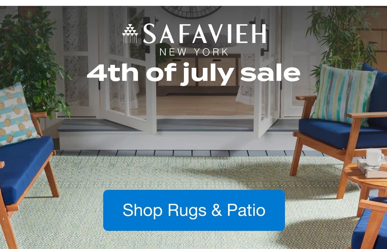 Safavieh 4th of July Sale on Rugs & Patio