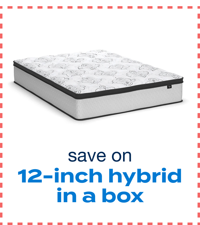 Signature Design by Ashley Chime 12-inch Hybrid Mattress in a Box