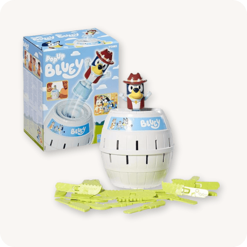 TOMY Pop Up Bluey Game