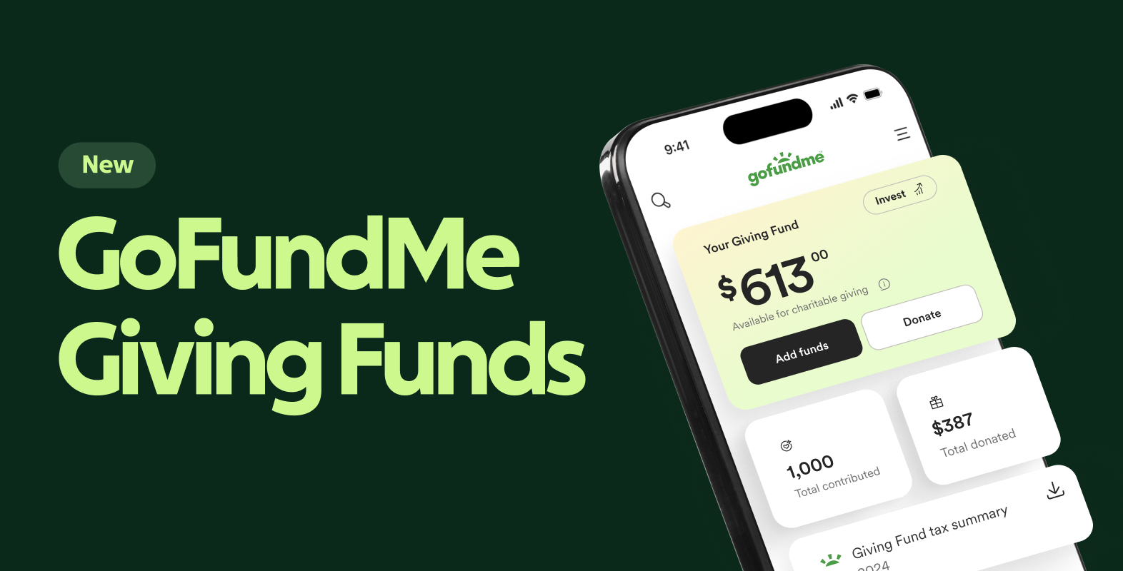 GoFundMe Giving Funds