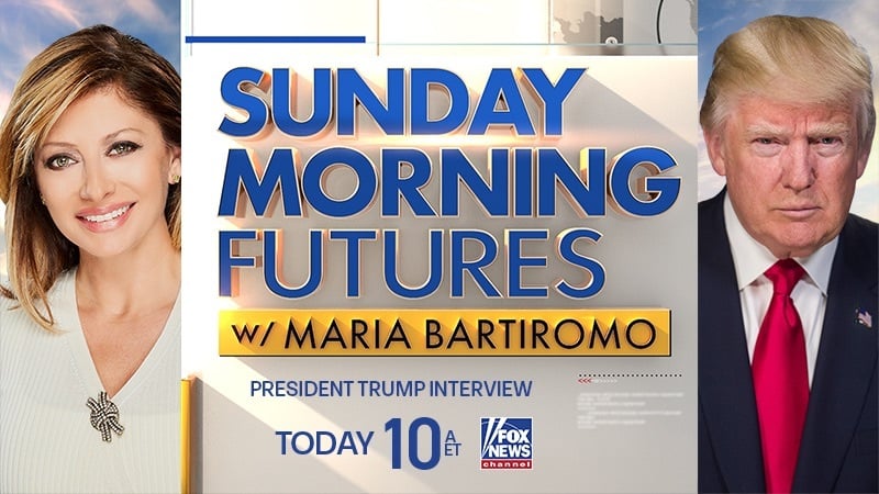 President Trump on Sunday Morning Futures