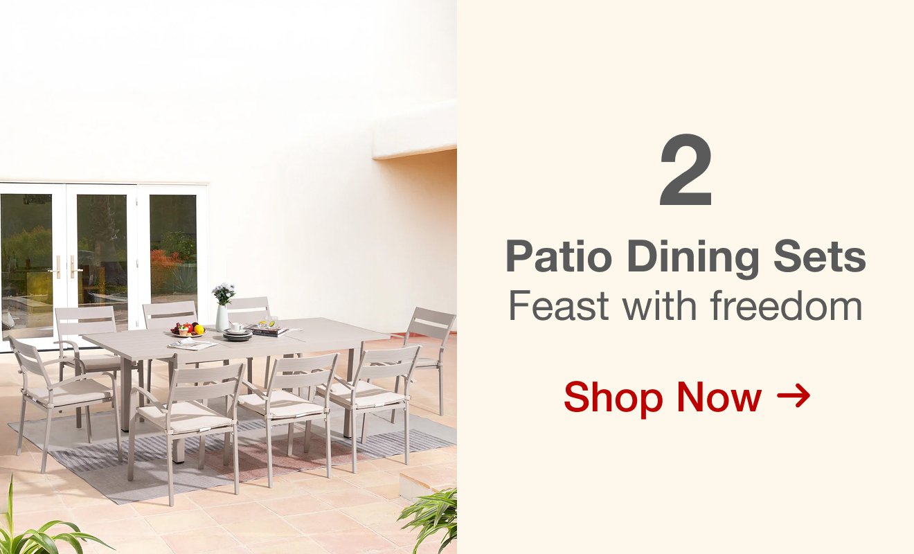 Save on Outdoor Dining Sets