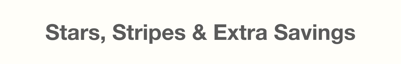 Shop the 4th of July Sale