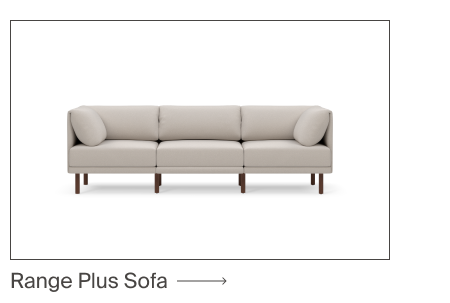  Range Plus 3-Piece Sofa