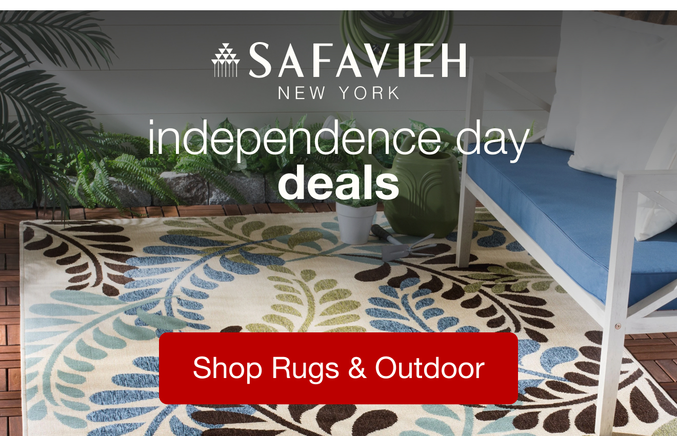 Safavieh July 4th Deals on Rugs & Outdoor
