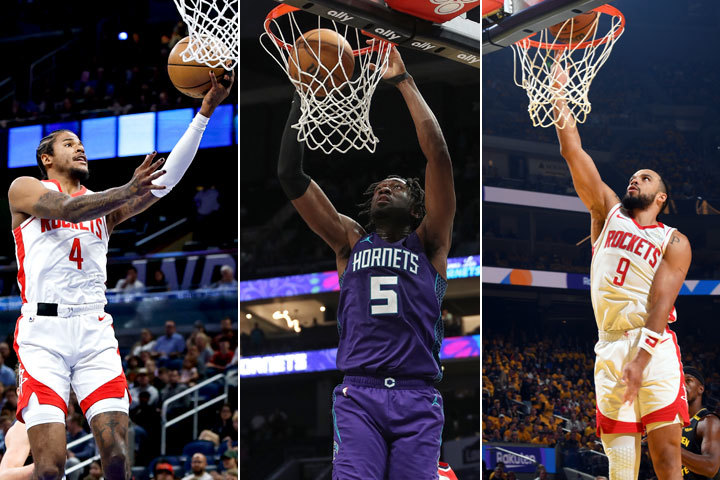 Jalen Green, Mark Williams, Dillon Brooks
