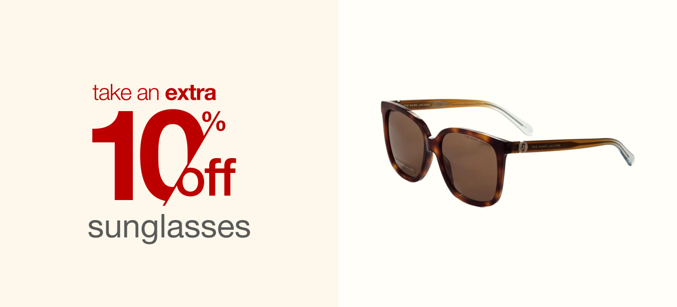Extra 10% off Sunglasses
