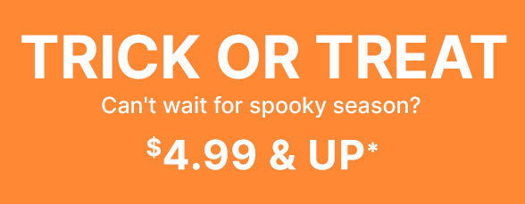 $4.99 & Up Graphic Tees for Summerween