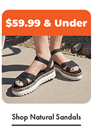 SHOP NATURAL SANDALS