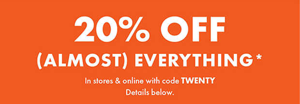20% OFF