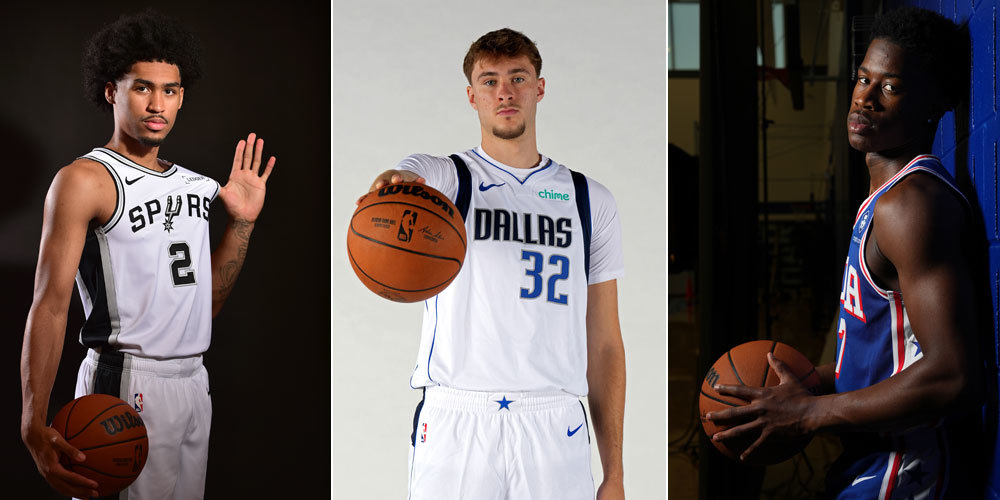 Dylan Harper, Cooper Flagg, VJ Edgecombe