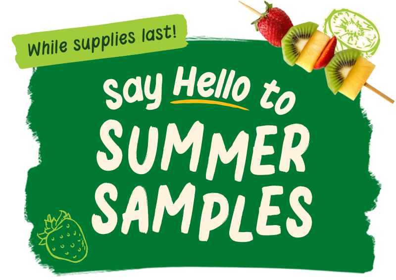 While supplies last! Say Hello to Summer Samples