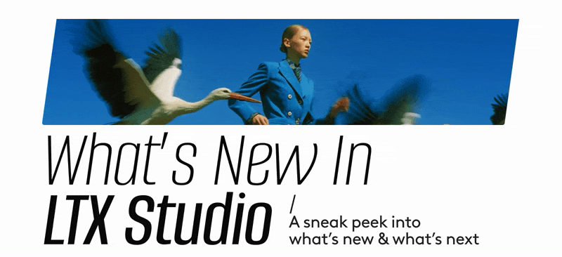What's new in LTX Studio