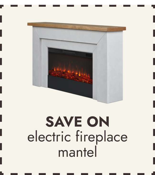 Electric Fireplace Mantel