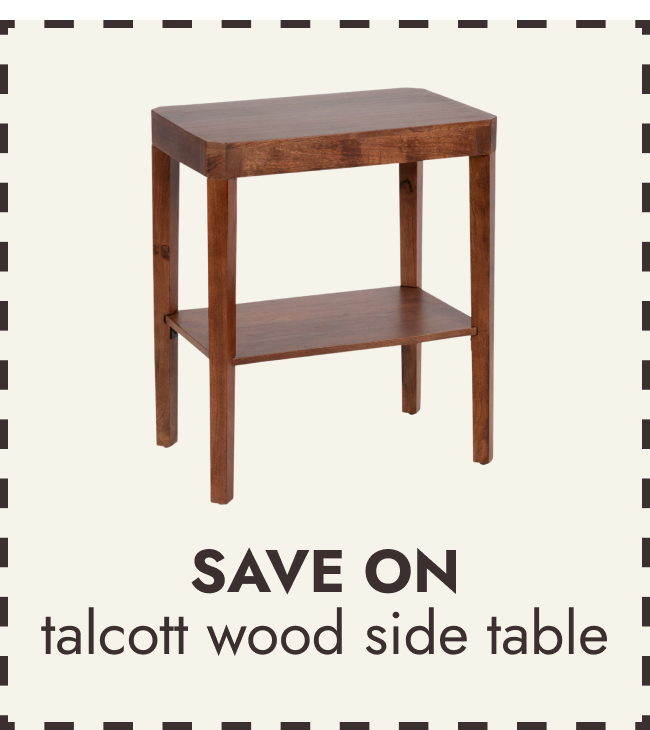 Talcott Wood Side Table