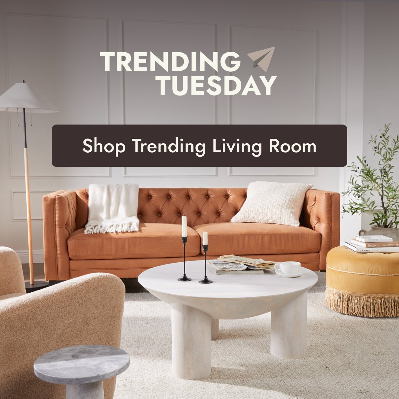 Trending Tuesday: Living Room Furniture