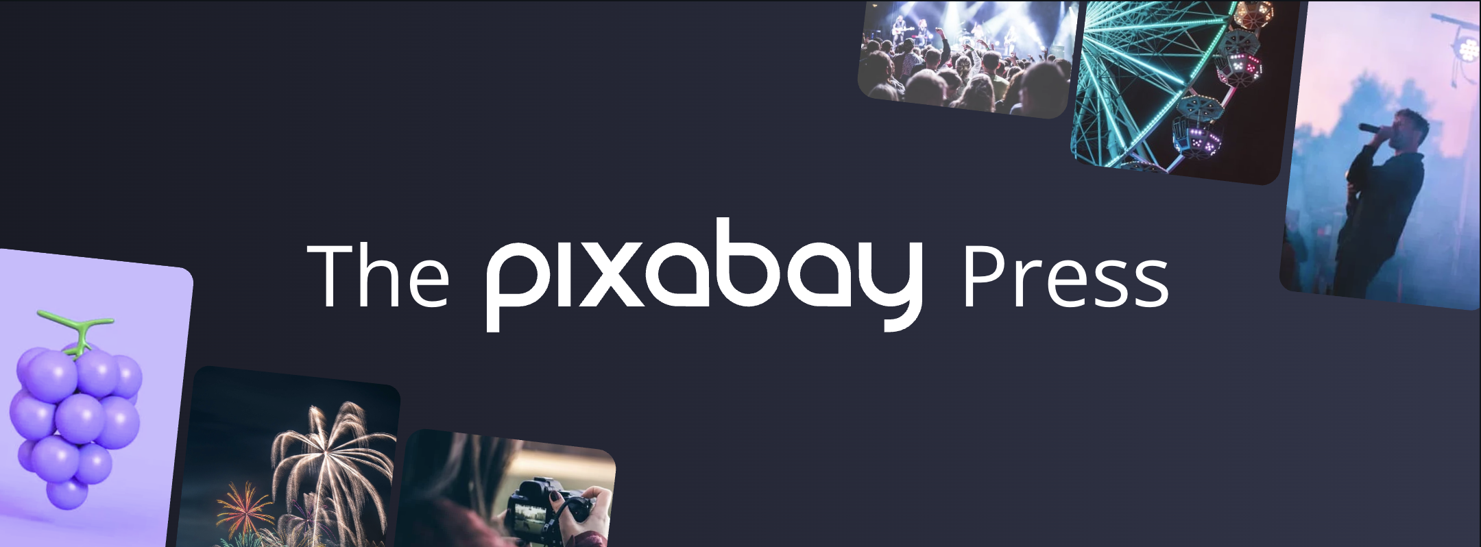 The Pixabay Press Header