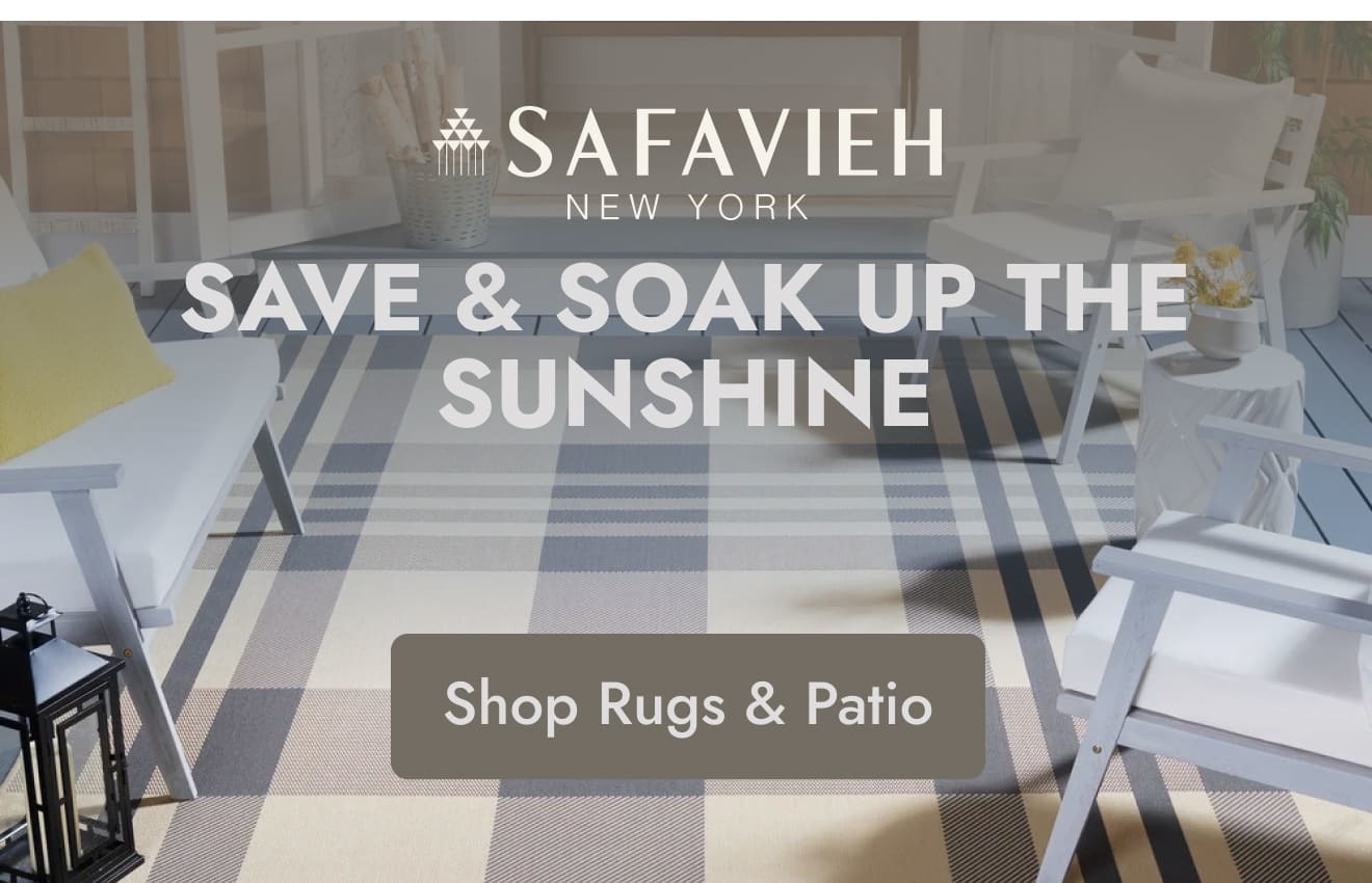 Safavieh: Patio & Rug Summer Deals