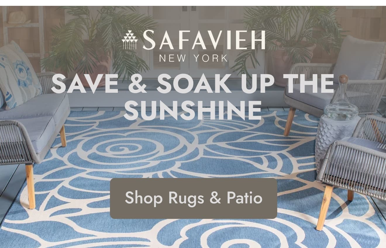 Safavieh: Patio & Rug Summer Deals