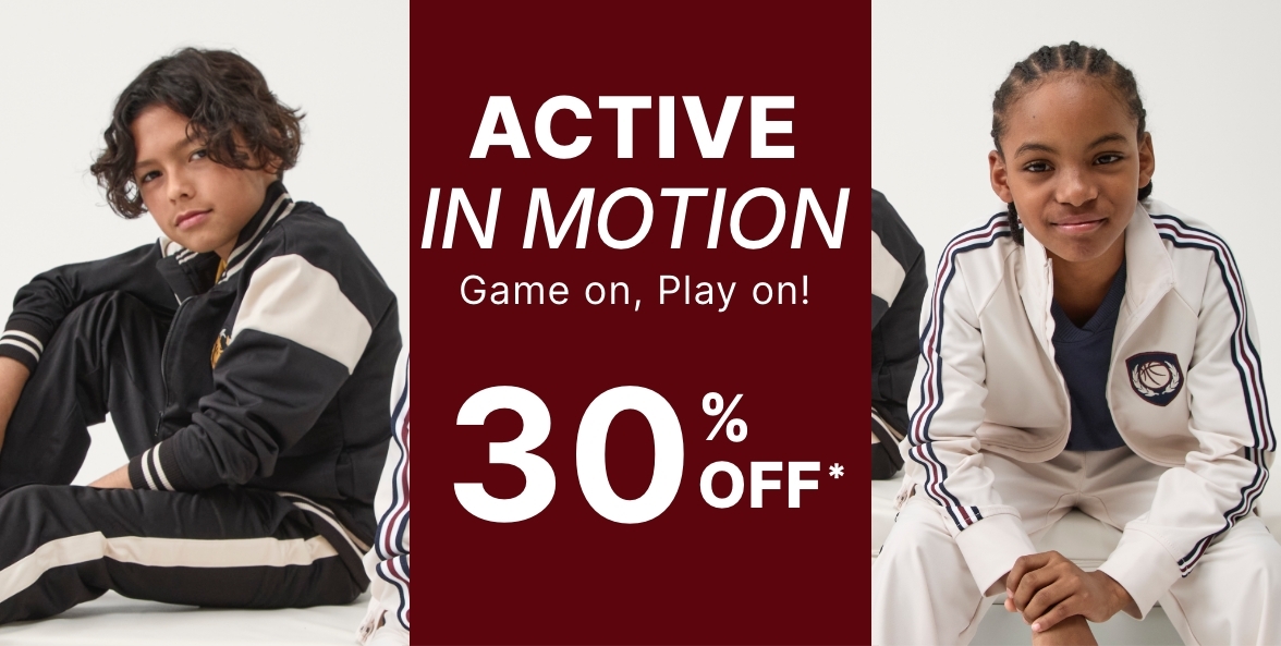 30% Off Activewear
