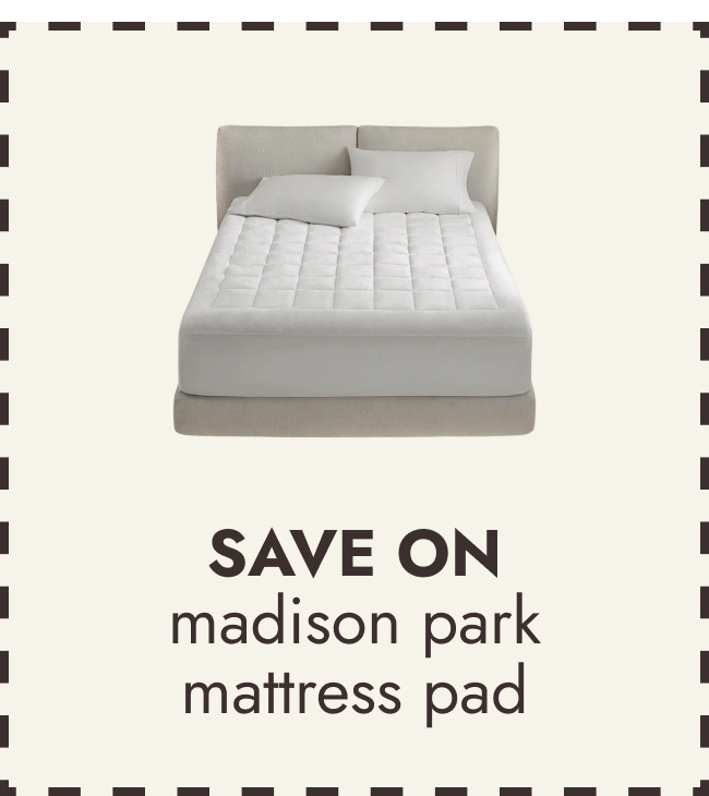 Madison Park Heavenly Soft Overfilled Plush Down Alt. Waterproof Mattress Pad - White